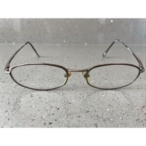 Australian Optical Eyeglasses Frames ONLY Gridiron 47 55-20-150 Bronze Flex-Hing